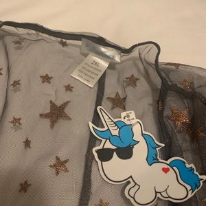 I Heart Raves sheer star kimono